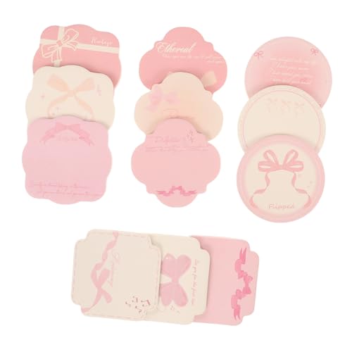 Operitacx 12 Stück Selbstklebende Memo Pads mit Elegantem Schleifen Design Reißfest Rückstandsfrei Entfernbar Praktische Haftnotizen für Schule Büro Studenten und Frauen Vielseitige Sticky Operitacx 12 Stück Selbstklebende Memo Pads mit Elegantem Schleifen Design Reißfest Rückstandsfrei Entfernbar Praktische Haftnotizen für Schule Büro Studenten und Frauen Vielseitige Sticky von Operitacx