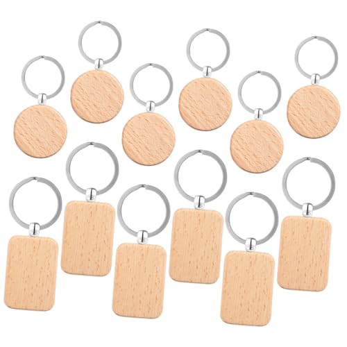 Operitacx 12 Stück Teiliges Blanko Holz Schlüsselanhänger Rund und Rechteckig zum Gravieren DIY Schlüsselring Anhänger Personalisierbar Geschenkidee für Geburtstag und Alltag Operitacx 12 Stück Teiliges Blanko Holz Schlüsselanhänger Rund und Rechteckig zum Gravieren DIY Schlüsselring Anhänger Personalisierbar Geschenkidee für Geburtstag und Alltag von Operitacx