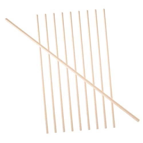 Operitacx 12 Stück Teiliges Dreieckige Holzleisten aus Kiefer und Paulownia für Fensterrahmen Dekoration DIY Modellbau Fotorequisiten Langlebige Fensterleisten Holzleisten von Operitacx