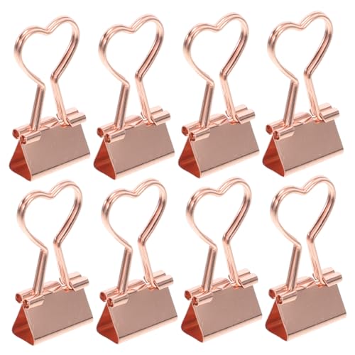Operitacx 12 Stück Teiliges Kleine Metall Binder Clips Rosegold Praktische Dokumentenklammern mit Langem Hebel Vielseitige Büroklammern für Papiere Belege Unterlagen und Snacks Langlebig Operitacx 12 Stück Teiliges Kleine Metall Binder Clips Rosegold Praktische Dokumentenklammern mit Langem Hebel Vielseitige Büroklammern für Papiere Belege Unterlagen und Snacks Langlebig von Operitacx