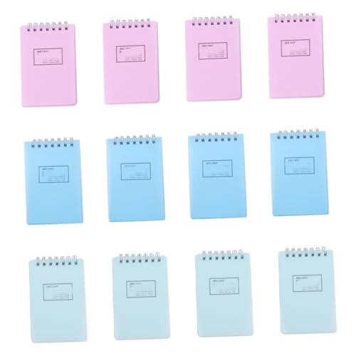 Operitacx 12 Stück Teiliges Spiralnotizbuch Tragbares Kreatives Scratchpad mit Binder Ring Wiederbefüllbar Blanko für Schule Büro und Reisen Farblich Sortiert Zufällige Zufällige Farbe Operitacx 12 Stück Teiliges Spiralnotizbuch Tragbares Kreatives Scratchpad mit Binder Ring Wiederbefüllbar Blanko für Schule Büro und Reisen Farblich Sortiert Zufällige Zufällige Farbe von Operitacx