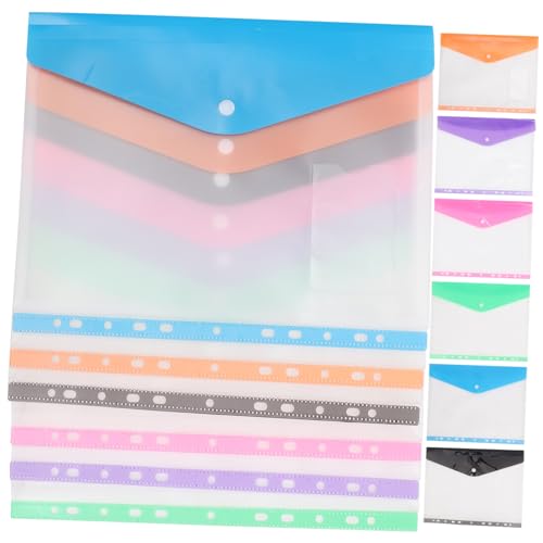 Operitacx 12 Stück Teiliges Transparente Dokumentenmappe mit Lochung Wasserdichte PP Dateitaschen mit Druckknopf Stabile Ordnungsmappe für Büro und Schule Vielseitige Aufbewahrung für Operitacx 12 Stück Teiliges Transparente Dokumentenmappe mit Lochung Wasserdichte PP Dateitaschen mit Druckknopf Stabile Ordnungsmappe für Büro und Schule Vielseitige Aufbewahrung für von Operitacx
