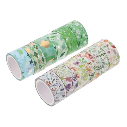 Operitacx 12 Stück Teiliges Washi Tape mit Selbstklebenden Papierbändern Farbiges Dekoratives Klebeband für DIY Scrapbooking Planer Handwerk und Geschenkverpackungen Vielseitig und Einfach Operitacx 12 Stück Teiliges Washi Tape mit Selbstklebenden Papierbändern Farbiges Dekoratives Klebeband für DIY Scrapbooking Planer Handwerk und Geschenkverpackungen Vielseitig und Einfach von Operitacx
