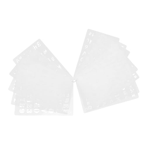Operitacx 12 Stück Wiederverwendbare Buchstaben und Zahlen Schablonen Diy Schablonen für Wandmalerei Holzgravur und Kreative Dekoration für Zuhause Büro und Hochzeiten Operitacx 12 Stück Wiederverwendbare Buchstaben und Zahlen Schablonen Diy Schablonen für Wandmalerei Holzgravur und Kreative Dekoration für Zuhause Büro und Hochzeiten von Operitacx