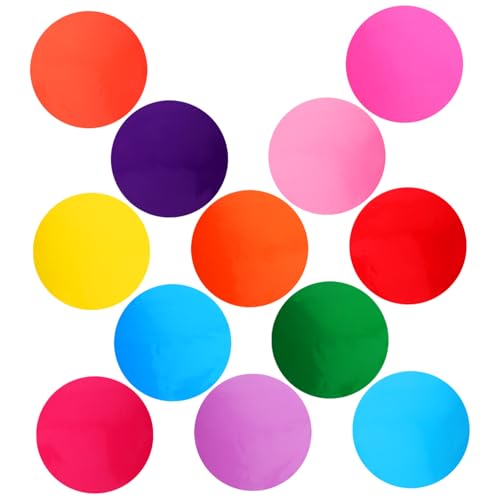Operitacx 12 Stück Zeichenbrett Für Kreise Trocken Abwischen Trockenlöschetafel Für Die Wand Tischaufkleber Für Das Klassenzimmer Trocken Abwischbarer Aufkleber Pvc von Operitacx