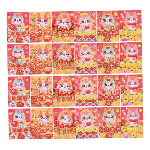Operitacx 120 Stück Chinesische Neujahrsumschläge Rotes Paket mit Cartoon Pferd Stabile Papierumschläge für Lunar Year Geschenkumschläge für Frühling Hochzeit Geburtstag Operitacx 120 Stück Chinesische Neujahrsumschläge Rotes Paket mit Cartoon Pferd Stabile Papierumschläge für Lunar Year Geschenkumschläge für Frühling Hochzeit Geburtstag von Operitacx