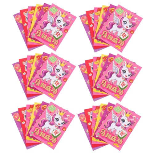 Operitacx 120 Stück Karton Pferde Rote Umschläge Jahr Des Pferdes Hong Bao Papier Umschläge für Chinesisches Neujahr Frühlingsfest Geburtstagsfeier Hochzeit Party Operitacx 120 Stück Karton Pferde Rote Umschläge Jahr Des Pferdes Hong Bao Papier Umschläge für Chinesisches Neujahr Frühlingsfest Geburtstagsfeier Hochzeit Party von Operitacx