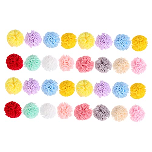 Operitacx 120 Stück Netzstoff Pompom Bälle Bunte Spitzen Bommel Leichte Diy Bastelaccessoires für Haar Kleidung Dekoration für Kreative Handarbeiten und Partygestaltung Operitacx 120 Stück Netzstoff Pompom Bälle Bunte Spitzen Bommel Leichte Diy Bastelaccessoires für Haar Kleidung Dekoration für Kreative Handarbeiten und Partygestaltung von Operitacx