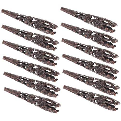 Operitacx 120 Stück Perlenkappen für Diy Schmuckherstellung Design für Armbänder und Ohrringe Korrosionsbeständig und Langlebig von Operitacx
