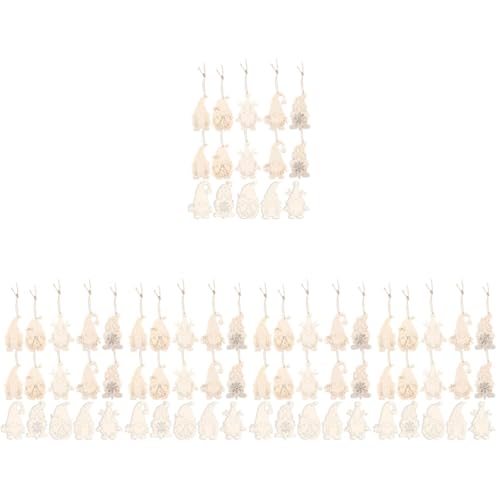 Operitacx 125 Sätze Holz Gnome Anhänger Unvollendete Holz Dekorationen für Weihnachten Diy Bastelbedarf für Weihnachtsbaum Girlanden und Mehr Operitacx 125 Sätze Holz Gnome Anhänger Unvollendete Holz Dekorationen für Weihnachten Diy Bastelbedarf für Weihnachtsbaum Girlanden und Mehr von Operitacx