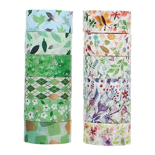 Operitacx 12Rollen Blumenmotiv Washi Tape Dekorative Klebebänder für Scrapbook DIY Projekte und Planer Vielseitig Einsetzbar für Geschenkschachteln Notizbücher und Mehr Operitacx 12Rollen Blumenmotiv Washi Tape Dekorative Klebebänder für Scrapbook DIY Projekte und Planer Vielseitig Einsetzbar für Geschenkschachteln Notizbücher und Mehr von Operitacx