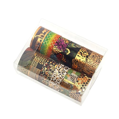 Operitacx 12Rollen DIY Washi Tape mit Tiermustern Breites Farbiges Klebeband für Scrapbooking Basteln und Geschenkverpackung Dekoratives Klebeband für Journals Operitacx 12Rollen DIY Washi Tape mit Tiermustern Breites Farbiges Klebeband für Scrapbooking Basteln und Geschenkverpackung Dekoratives Klebeband für Journals von Operitacx