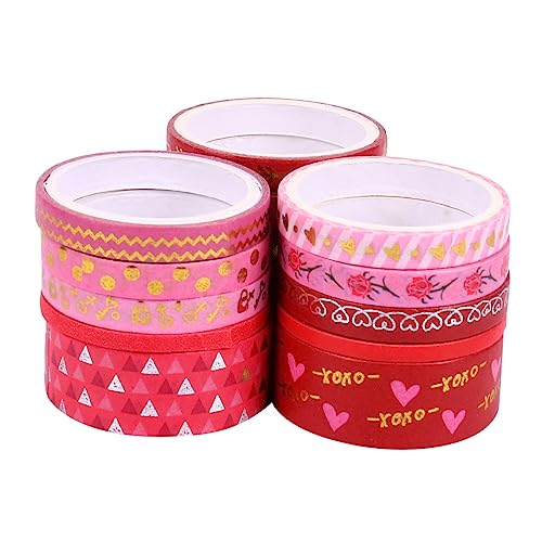 Operitacx 15 Rollen Dekoratives Bronzing Washi Tape Set Vielseitige Diy Klebebänder aus Langlebigem Papier für Scrapbooking Tagebücher Planer und Geschenkverpackung Recycelbar und Operitacx 15 Rollen Dekoratives Bronzing Washi Tape Set Vielseitige Diy Klebebänder aus Langlebigem Papier für Scrapbooking Tagebücher Planer und Geschenkverpackung Recycelbar und von Operitacx