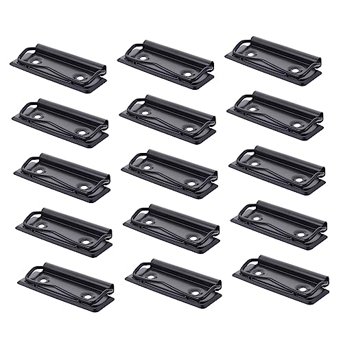 Operitacx 15 Stück Montierbare Klemmbrett Clips aus Metall für Dokumente für Werkstätten und Küchen Perfekter Halt für Notizen und Fotos Operitacx 15 Stück Montierbare Klemmbrett Clips aus Metall für Dokumente für Werkstätten und Küchen Perfekter Halt für Notizen und Fotos von Operitacx