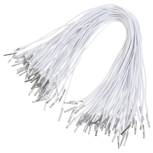 Operitacx 150 Stück Elastische Stachelschnüre Mit Metallenden Stretch-Loop-Band Lanyard-Fadenschnur-Verlängerungsband Für Masken Hüte Bastelarbeiten Partys von Operitacx