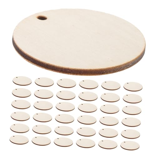 Operitacx 150 Stück Naturbelassene Holzscheiben mit Vorgebohrtem Runde Holzanhänger zum Bemalen Gravieren und Basteln Vielseitige DIY Holzrundlinge für Dekoration und Kunstprojekte Operitacx 150 Stück Naturbelassene Holzscheiben mit Vorgebohrtem Runde Holzanhänger zum Bemalen Gravieren und Basteln Vielseitige DIY Holzrundlinge für Dekoration und Kunstprojekte von Operitacx
