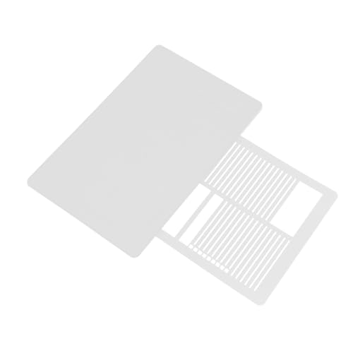 Operitacx 16 Stück Teiliges Schablonen für Journaling Wiederverwendbare Malvorlagen aus Langlebigem Pet DIY Tagebuch Zeichenschablonen für Scrapbooking Planer Habit Tracker Vielseitig und von Operitacx