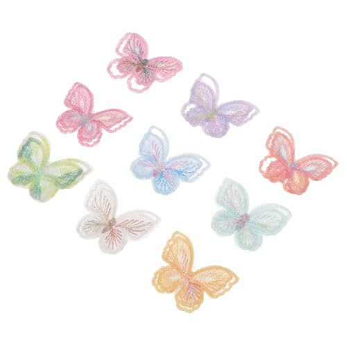 Operitacx 18 Stück Teiliges Schmetterlings-organza-stickerei- Doppellagige Spitzenapplikationen Bestickte Diy-patches für Kleidung Jacken Rucksäcke Jeans Stilvolle Textilveredelung Operitacx 18 Stück Teiliges Schmetterlings-organza-stickerei- Doppellagige Spitzenapplikationen Bestickte Diy-patches für Kleidung Jacken Rucksäcke Jeans Stilvolle Textilveredelung von Operitacx
