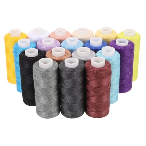 Operitacx 18 Teiliges Nähgarn Set Polyester Spulen Nähset Für Hand Und Maschinen Heimwerker Reparatur Kreativprojekte Operitacx 18 Teiliges Nähgarn Set Polyester Spulen Nähset Für Hand Und Maschinen Heimwerker Reparatur Kreativprojekte von Operitacx