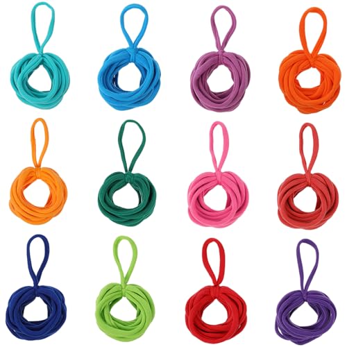 Operitacx 192 Stück Teiliges Loom Band für Topflappen Elastische Webschlaufen für DIY Bastelprojekte Bunte Nachfüllpackung für Kreative Bastler Farben für Untersetzer und Handarbeiten von Operitacx