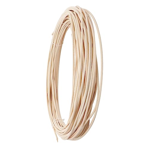 Operitacx 1Rolle Rattan Gurtband Rundes Material für DIY Projekte Handgefertigter Natürlicher Farbrohr für Lampenschirme Möbelreparatur und Bastelarbeiten Langlebiges und Vielseitiges Operitacx 1Rolle Rattan Gurtband Rundes Material für DIY Projekte Handgefertigter Natürlicher Farbrohr für Lampenschirme Möbelreparatur und Bastelarbeiten Langlebiges und Vielseitiges von Operitacx