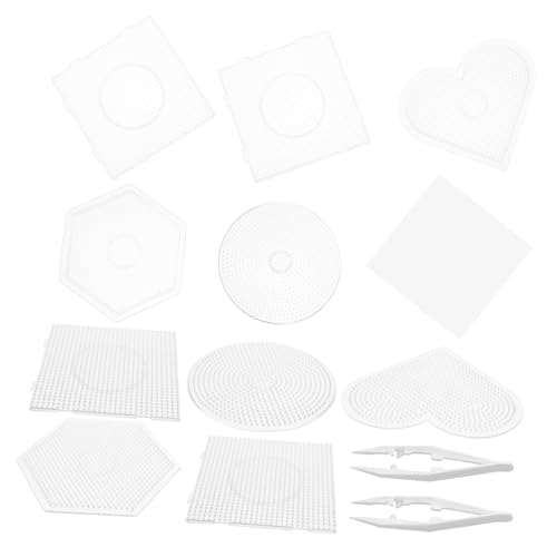 Operitacx 1satz Perlenbrett Teiliges Bastelset Mit Quadratischen Herzförmigen Sechseckigen Und Pegboards Clips Und Bügelpapier Für Kreative Projekte Operitacx 1satz Perlenbrett Teiliges Bastelset Mit Quadratischen Herzförmigen Sechseckigen Und Pegboards Clips Und Bügelpapier Für Kreative Projekte von Operitacx