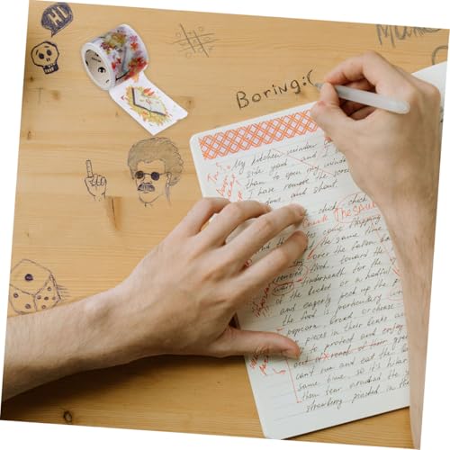 Operitacx 2 Kartons Washi Tapes mit Bunten Abziehbaren Klebemustern für DIY Basteln Scrapbooking und Tagebuchdekoration Praktische Leicht Zuschneidbare Dekorative Klebebänder in von Operitacx