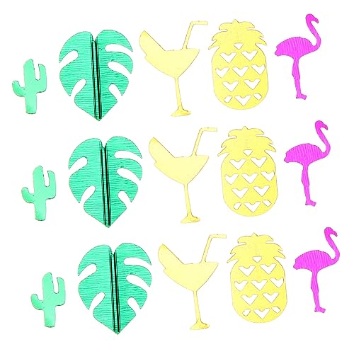 Operitacx 2 Packungen Schildkrötenblatt-Konfetti komfetti konfettiballone verpackung valentinstagsdeko geburtstagdeko Strand thematisiert Konfetti für den Tisch Partyzubehör Papier von Operitacx