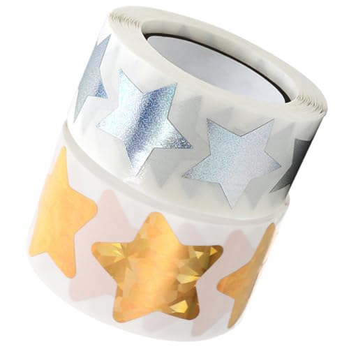 Operitacx 2 Rollen Dekorative Siegelaufkleber Selbstklebende Etiketten Vielseitige Aufkleber für Geschenkverpackungen DIY Bastelprojekte für Weihnachten und Partys Operitacx 2 Rollen Dekorative Siegelaufkleber Selbstklebende Etiketten Vielseitige Aufkleber für Geschenkverpackungen DIY Bastelprojekte für Weihnachten und Partys von Operitacx