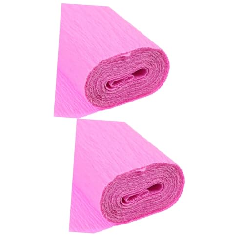 Operitacx 2 Rollen Kit zur Papierherstellung Urlaub Krepppapier Hochzeitsdekoration schwarzes Geschenkpapier Geburtstag Krepppapier aus Krepppapier Sanft Schleife Rosa Operitacx 2 Rollen Kit zur Papierherstellung Urlaub Krepppapier Hochzeitsdekoration schwarzes Geschenkpapier Geburtstag Krepppapier aus Krepppapier Sanft Schleife Rosa von Operitacx