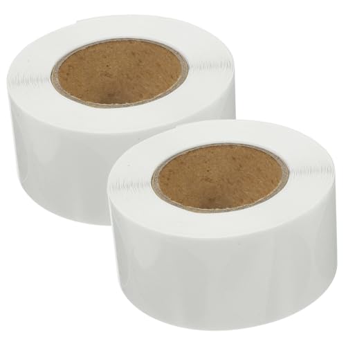 Operitacx 2 Rollen Transparente Runde Aufkleber Etiketten Selbstklebende Sticker für Umschläge Verpackungen und Beschriftungen Praktisch und Leicht Abziehbar Operitacx 2 Rollen Transparente Runde Aufkleber Etiketten Selbstklebende Sticker für Umschläge Verpackungen und Beschriftungen Praktisch und Leicht Abziehbar von Operitacx