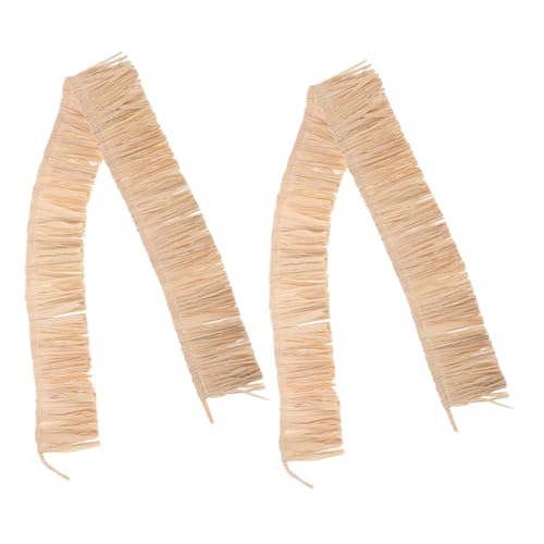 Operitacx 2 STÜCK Handgefertigte Naturstroh Tasseln für DIY Projekte Sommeraccessoires und Kreative Verpackungen für Hawaiian Luau Partys Operitacx 2 STÜCK Handgefertigte Naturstroh Tasseln für DIY Projekte Sommeraccessoires und Kreative Verpackungen für Hawaiian Luau Partys von Operitacx