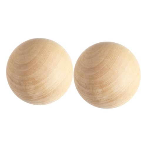 Operitacx 2 STÜCK Natürliche Holz Kugeln DIY und Dekorationsprojekte Runde Holzperlen für Feiertagsornamente Wohnaccessoires Operitacx 2 STÜCK Natürliche Holz Kugeln DIY und Dekorationsprojekte Runde Holzperlen für Feiertagsornamente Wohnaccessoires von Operitacx