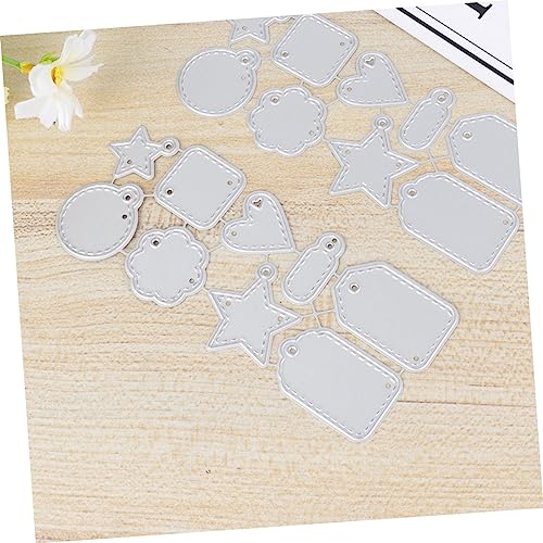 Operitacx 2 STÜCK Teiliges Metall stanzform DIY labelanhänger Langlebige Carbonstahl schablonen Wiederverwendbar Detailreiche Prägevorlagen Geeignet für Handarbeit Kreativprojekte Operitacx 2 STÜCK Teiliges Metall stanzform DIY labelanhänger Langlebige Carbonstahl schablonen Wiederverwendbar Detailreiche Prägevorlagen Geeignet für Handarbeit Kreativprojekte von Operitacx