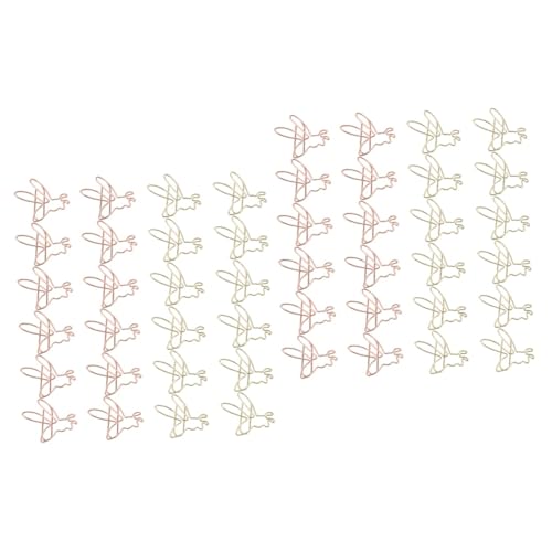 Operitacx 2 Sätze Bienen Design Büroklammern Aus Metall Und Roségold Kreative Clips Für Büro Und Zuhause Zur Organisation Von Dokumenten Und Notizen 24 Stück * 2 von Operitacx