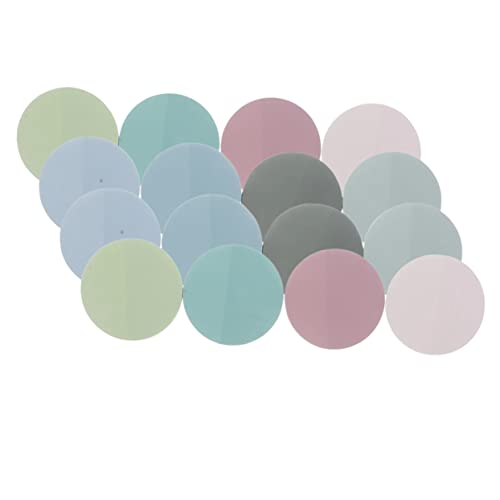 Operitacx 2 Sätze Bunte Memo Pads von Halbtransparenten Haftnotizen Farben für To Do Listen und Wichtige Notizen Praktisch für Schule und Büro von Operitacx
