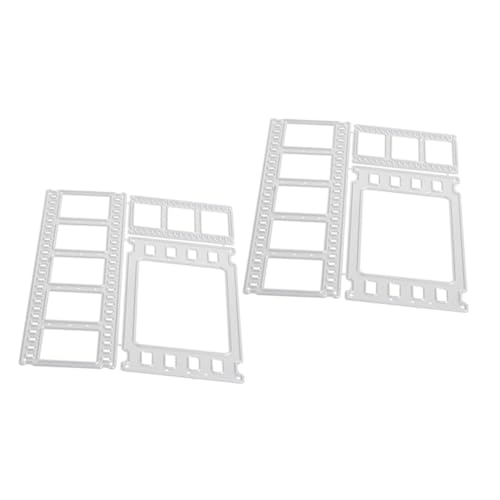 Operitacx 2 Sätze Carbon Steel Stanzschablonen für Foto filmstreifen DIY Prägeschablonen Vielseitige Metall Stanzformen für Scrapbooking Kartengestaltung Detaillierte Filmstreifenmotive Operitacx 2 Sätze Carbon Steel Stanzschablonen für Foto filmstreifen DIY Prägeschablonen Vielseitige Metall Stanzformen für Scrapbooking Kartengestaltung Detaillierte Filmstreifenmotive von Operitacx