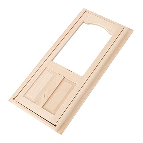 Operitacx 2 Sätze DIY Unbemalte Solide Holztür mit Feinen Handgefertigte Puppenhaus Tür für Miniaturhaus Bastelarbeiten Naturfarben Robust und Vielseitig für Puppenmöbel Zubehör Operitacx 2 Sätze DIY Unbemalte Solide Holztür mit Feinen Handgefertigte Puppenhaus Tür für Miniaturhaus Bastelarbeiten Naturfarben Robust und Vielseitig für Puppenmöbel Zubehör von Operitacx