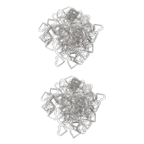 Operitacx 2 Sätze Herzförmige Büroklammern Metall Paperclips Für Dokumente Dekorative Clips Für Büro Schule Und Hochzeit Einzigartige Und Kreative Büroaccessoires 100 Stück * 2 Operitacx 2 Sätze Herzförmige Büroklammern Metall Paperclips Für Dokumente Dekorative Clips Für Büro Schule Und Hochzeit Einzigartige Und Kreative Büroaccessoires 100 Stück * 2 von Operitacx