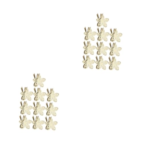 Operitacx 2 Sätze Holzblumen Diy Dekoration Hohle Holzscheiben Boho Stil Für Kreative Handarbeiten Und Bastelprojekte Juteschnur 10 Stück * 2 von Operitacx