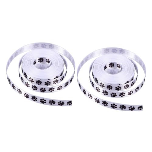 Operitacx 2 Sätze Hundepfoten Geschenkband Polyester Breit Pro Für Geschenkverpackungen Und Bastelprojekte Süßes Design 2 Rollen * 2 Operitacx 2 Sätze Hundepfoten Geschenkband Polyester Breit Pro Für Geschenkverpackungen Und Bastelprojekte Süßes Design 2 Rollen * 2 von Operitacx