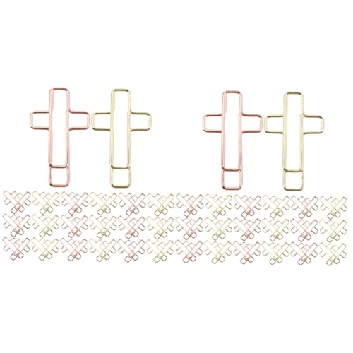 Operitacx 2 Sätze Kreuzclip Lesezeichen-clip-kreuz Clips Kreuz Büroklammern Weiß Büroklammern Zum Kreuzmodellieren Farbig Klein Bibel Büroklammern Mini Einladung Ö Eisen 100 Stück * 2 Operitacx 2 Sätze Kreuzclip Lesezeichen-clip-kreuz Clips Kreuz Büroklammern Weiß Büroklammern Zum Kreuzmodellieren Farbig Klein Bibel Büroklammern Mini Einladung Ö Eisen 100 Stück * 2 von Operitacx