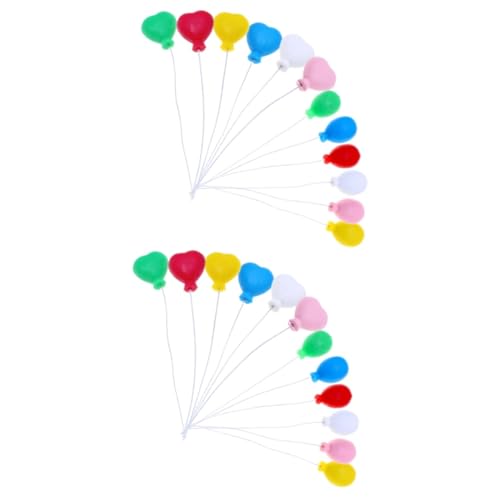 Operitacx 2 Sätze Mini Ballons Cupcake Deko Für Miniaturhäuser Gartenlandschaften Realistisch Und Langlebig Für Fotorequisiten Und Vielseitige Dekoration 12 Stück * 2 Operitacx 2 Sätze Mini Ballons Cupcake Deko Für Miniaturhäuser Gartenlandschaften Realistisch Und Langlebig Für Fotorequisiten Und Vielseitige Dekoration 12 Stück * 2 von Operitacx