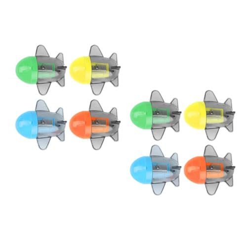 Operitacx 2 Sätze Mini Flugzeugform Buntstifte Anspitzer Handbetriebene Praktische Kreative Anspitzer Für Künstler Für Schule Zufällige Farbe 4 Stücke * 2 Operitacx 2 Sätze Mini Flugzeugform Buntstifte Anspitzer Handbetriebene Praktische Kreative Anspitzer Für Künstler Für Schule Zufällige Farbe 4 Stücke * 2 von Operitacx
