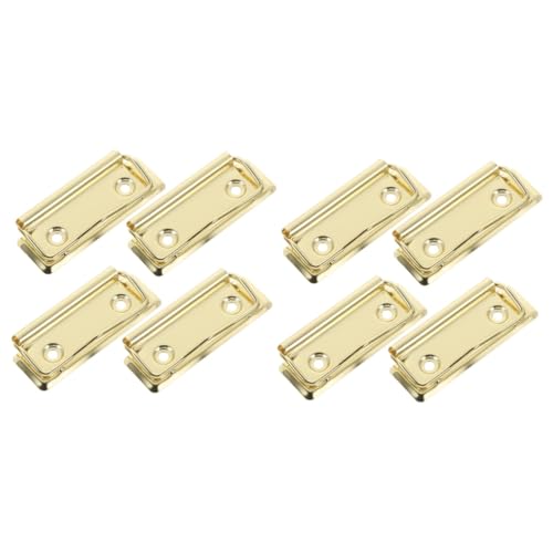 Operitacx 2 Sätze Montierbare Metall Clips Für Klemmbretter Teiliges Wiederverwendbare Binder Clips Zur Sicheren Befestigung Von Dokumenten Für Büro Schule Und Organisation Von 4 Stücke * 2 von Operitacx