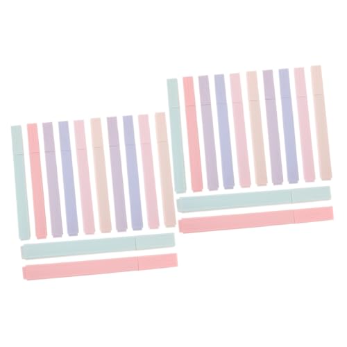 Operitacx 2 Sätze Pastell Highlighter Stifte Für Notizen Und Journals Doppelspitzen Marker Für Schule Büro Und Kreative Projekte Für Studenten Und Lehrer 12 Stücke * 2 Operitacx 2 Sätze Pastell Highlighter Stifte Für Notizen Und Journals Doppelspitzen Marker Für Schule Büro Und Kreative Projekte Für Studenten Und Lehrer 12 Stücke * 2 von Operitacx