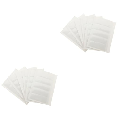 Operitacx 2 Sätze Selbstklebende Visitenkartenhalter Transparente Pvc Etikettenhalter Für Büro Zuhause Für Indexkarten Kleine Unternehmen Schutz Vor Fingerabdrücken Leicht 6 Blätter * 2 von Operitacx