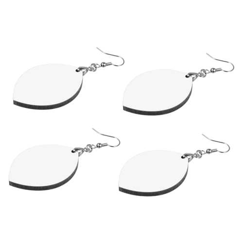 Operitacx 2 Sätze Sublimation Blank Ohrringe Diy Schmuckmaterial Für Gestaltung Mit Wärmeübertragung Für Kreative Projekte Und 5 Paare * 2 von Operitacx