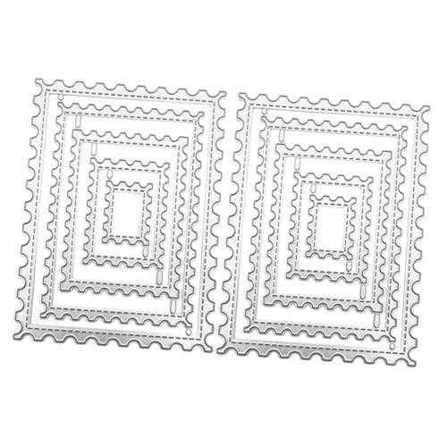 Operitacx 2 Sätze Teilige Metall stanzformen aus Kohlenstoffstahl für DIY Stempelherstellung und Kartenbasteln Vielseitige Langlebig für Scrapbooking und Kreative Bastelprojekte Operitacx 2 Sätze Teilige Metall stanzformen aus Kohlenstoffstahl für DIY Stempelherstellung und Kartenbasteln Vielseitige Langlebig für Scrapbooking und Kreative Bastelprojekte von Operitacx