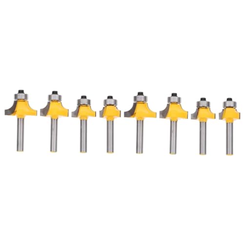 Operitacx 2 Sätze Teiliges Rundfräser Hochwertigem Hartmetall Für Holzbearbeitung Abrundfräser Für Vielseitig Einsetzbar Langlebig Und Zuverlässig 4 Stück * 2 Operitacx 2 Sätze Teiliges Rundfräser Hochwertigem Hartmetall Für Holzbearbeitung Abrundfräser Für Vielseitig Einsetzbar Langlebig Und Zuverlässig 4 Stück * 2 von Operitacx